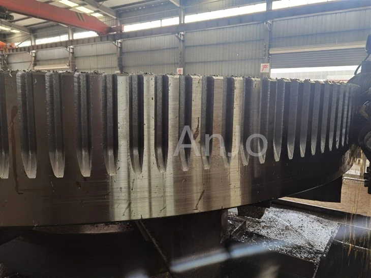 Large Diameter Big Ring rotary kiln gear